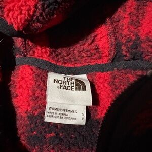 The North Face Red and Black Outdoor Fleece